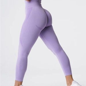 NVGTN lilac contour leggings